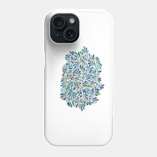 Blossom in Blue Phone Case