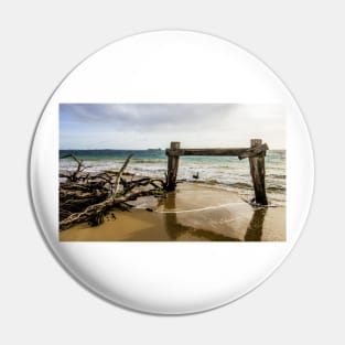 The Cattle Jetty, Observation Point, Point Nepean, Portsea, Mornington Peninsula, Victoria, Australia. Pin