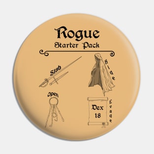 Rogue Starter Pack Pin