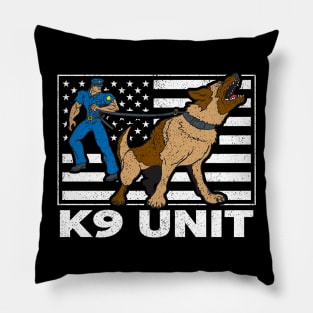 K9 Unit Police Law Enforcement Pillow