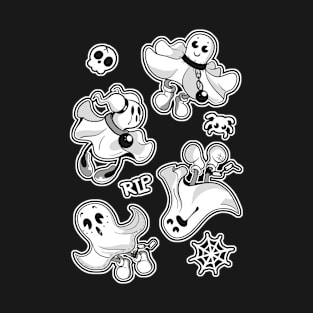 Halloween - Spooky cute ghosts T-Shirt