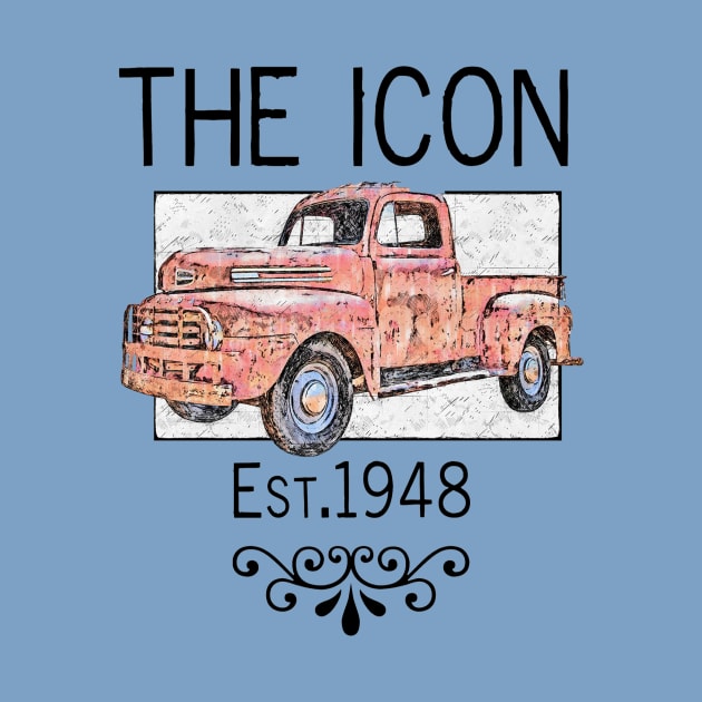 CLASSIC AMERICAN PICKUP TRUCK FORD F100 by DR.TEE