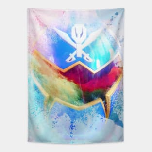 SUPER MEGAFORCE BLUE RANGER IS THE GOAT PRMF Tapestry