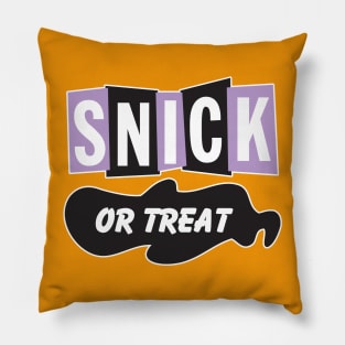 Snick or Treat Pillow