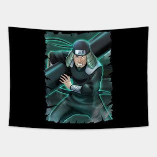 HIRUZEN SARUTOBI MERCH VTG Tapestry