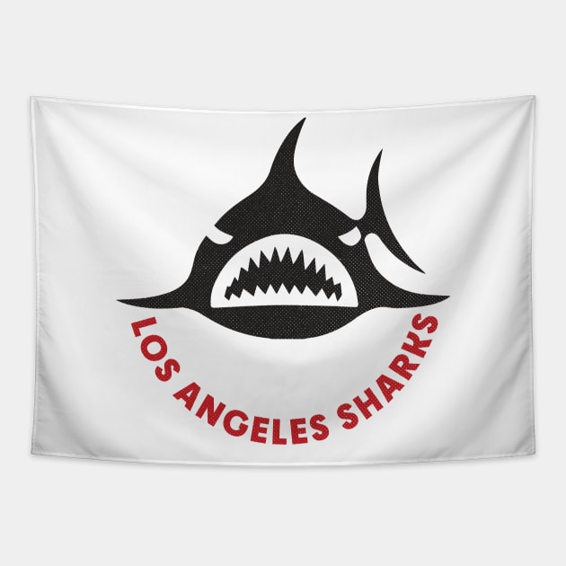 Defunct Los Angeles Sharks WHA Hockey 1973 Tapestry by LocalZonly