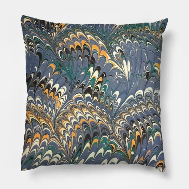 Marbling no. 25 Pillow by shandyist