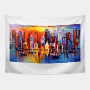 Evening New York Tapestry