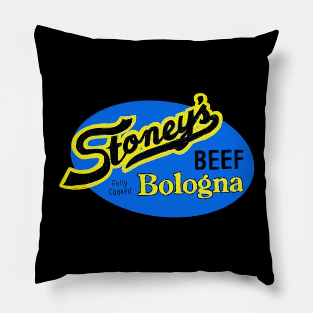 Stoney's Bologna - Transparent Pillow by okaybutwhatif