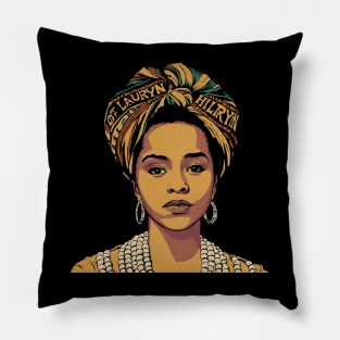 The art of Lauryn Hill Pillow