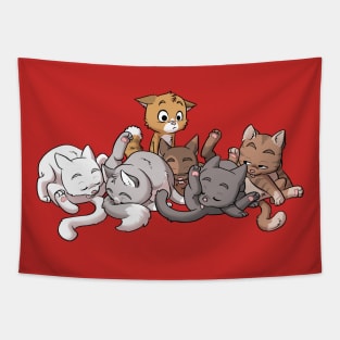 Cat Butts Tapestry