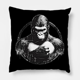 Gorilla Power Go Hard Pillow