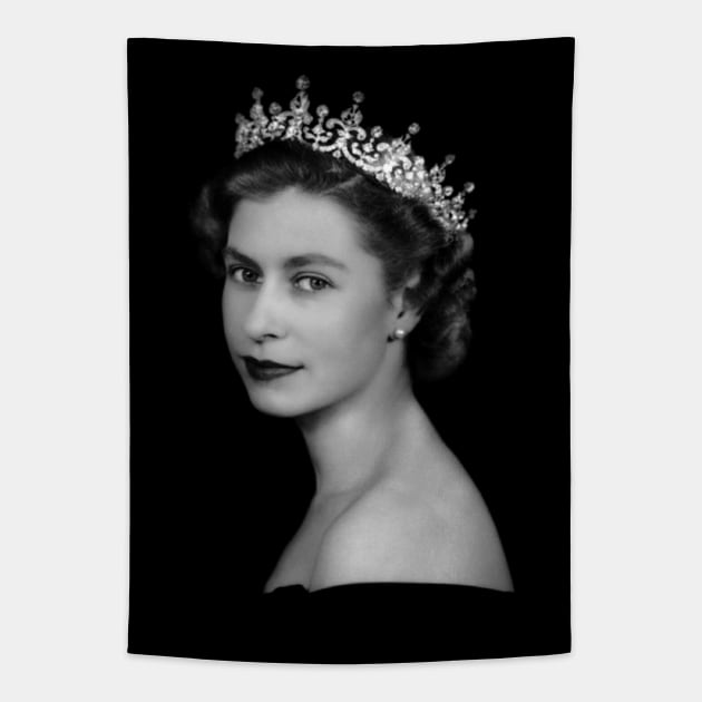 Queen Elizabeth II Tapestry by Distant War