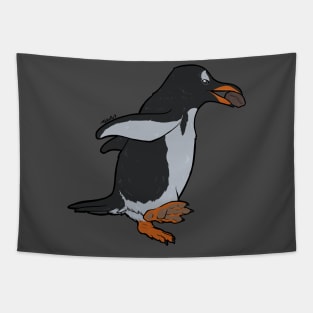 Pebble Penguin Tapestry