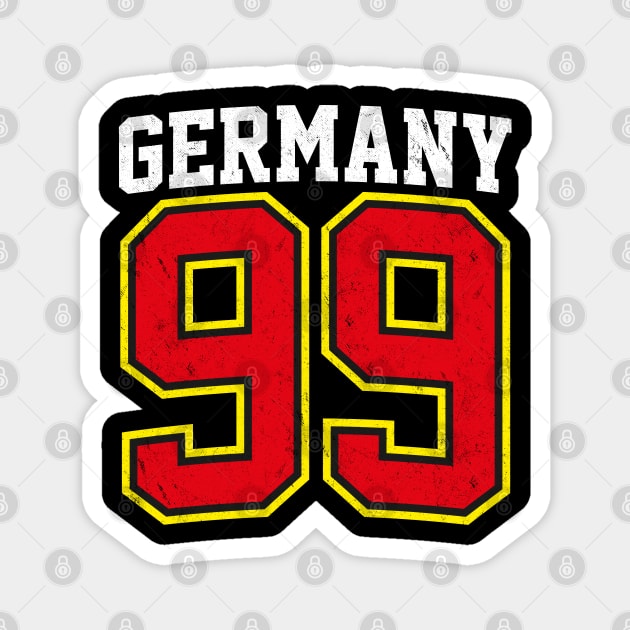 Germany 99 Magnet by cowyark rubbark