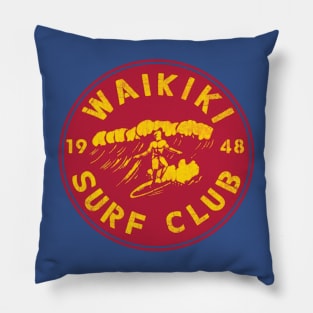 Waikiki Surf Club 1948 Pillow