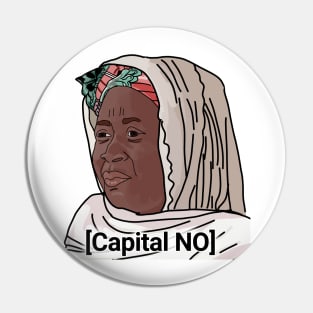 Usman's mom - capital No - 90 day fiance Pin