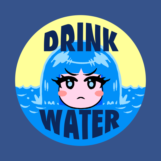 Discover DRINK WATER - Water - T-Shirt