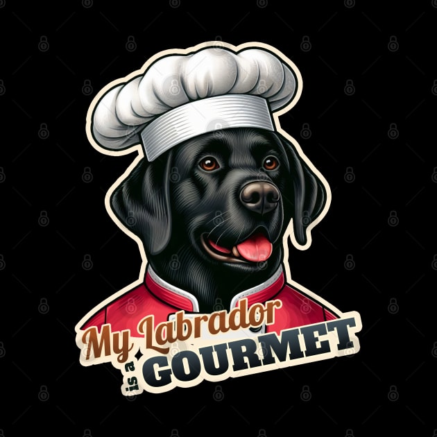 Chef Labrador Retriever by k9-tee