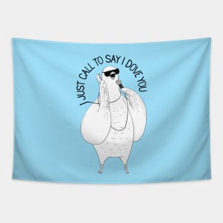 I Dove You | Animal Karaoke Collection Tapestry