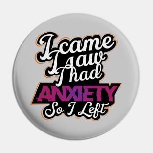 Anxiety Pin