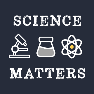 Science Matters Retro Vintage T-Shirt