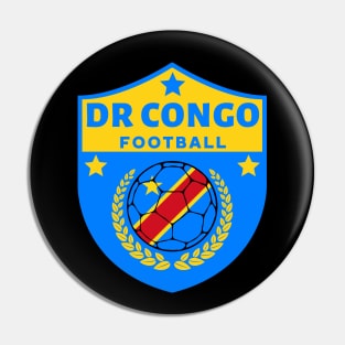 Congo Football Fan Pin