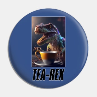 Tea-Rex #2 Pin