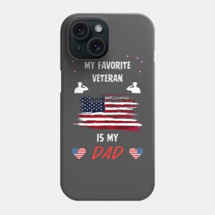 veteran dad Phone Case