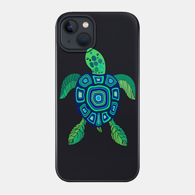 Turtle Summertime Summer Beach - Turtle - Phone Case