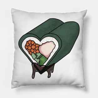 Sushi Heart Pillow