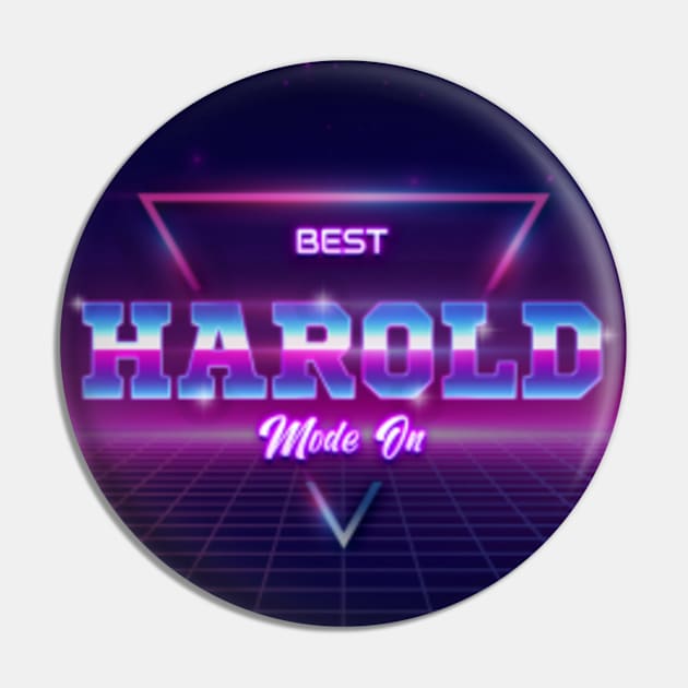 Best Harold Name Pin by My Artsam