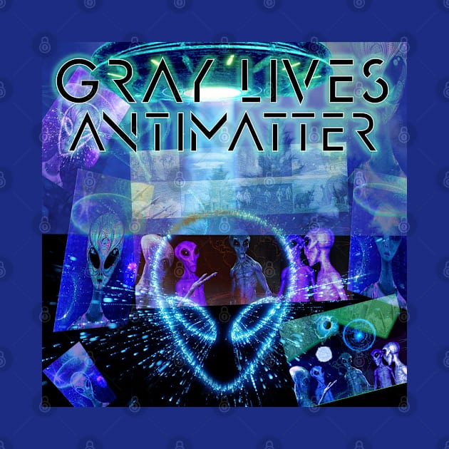 Gray Lives Antimatter Poster Design by Erik Morningstar 