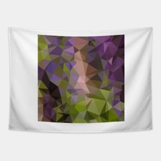 Palatinate Purple Abstract Low Polygon Background Tapestry