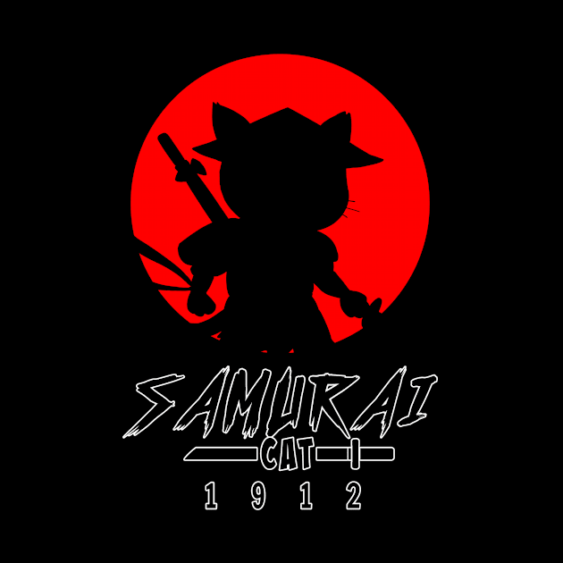 Samurai Cat by escic