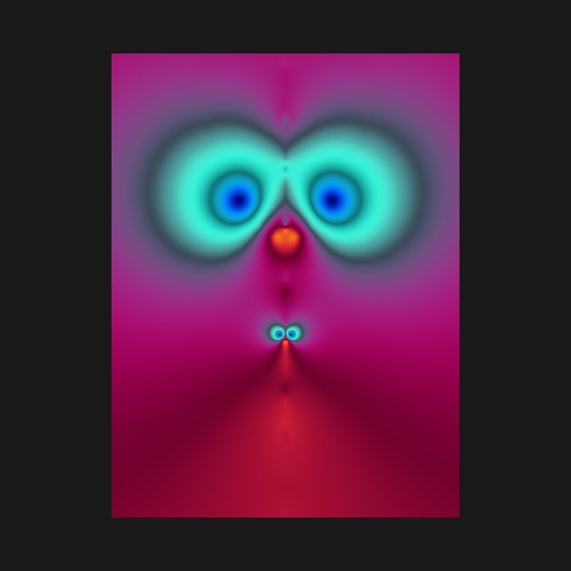 Cute fractal face two by Coveante