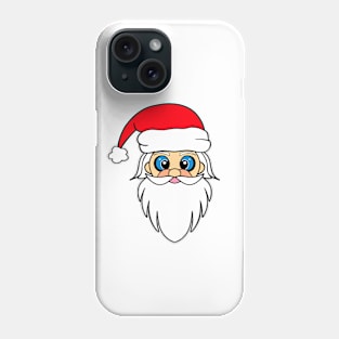 Funny Santa Claus Beard Phone Case