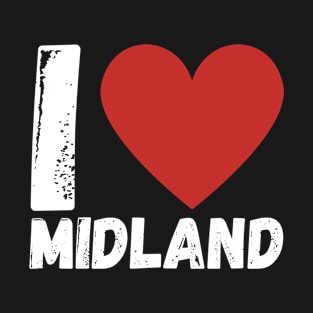 I Love Midland T-Shirt