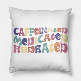 Caffeinated Medicated Hydrated Pillow