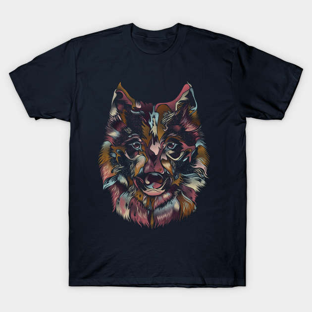 Discover Wild Wolf - Wolf - T-Shirt