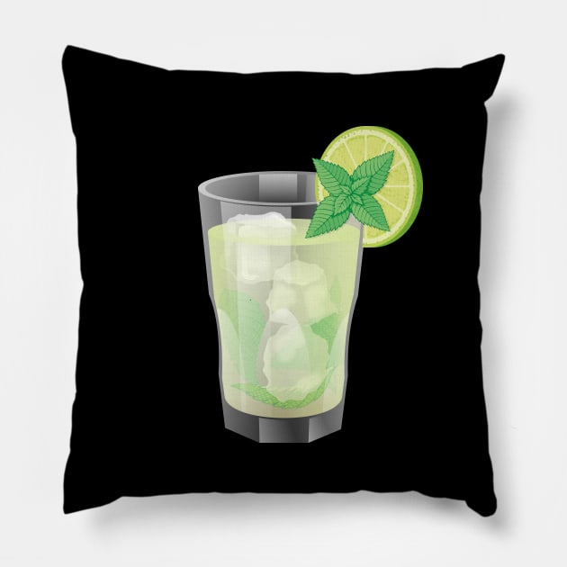 Mojito Cocktail Pillow by sifis