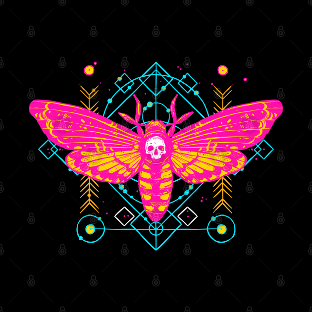 Sacred Skull Moth by machmigo