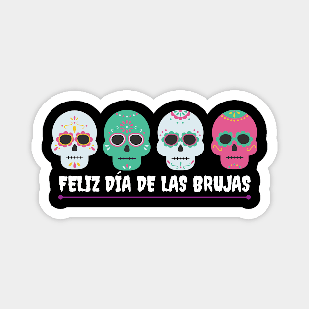 Feliz Día de las Brujas Magnet by NICHE&NICHE