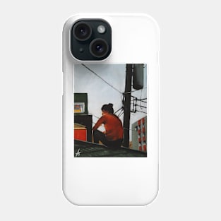 Up on the roof Phone Case