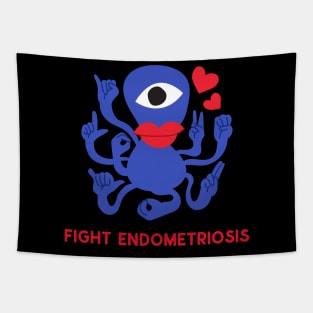 fight endometriosis Tapestry