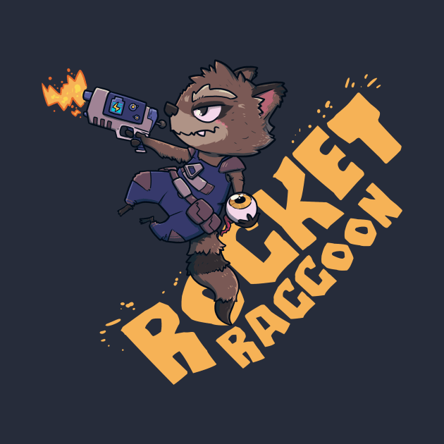 Rocket Raccoon by Susto