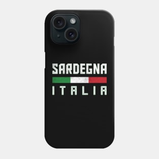 Sardegna / Italian Region Typography Design Phone Case