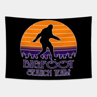 Bigfoot Search Team and Sasquatch T Shirts Tapestry