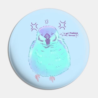 Sassy Finch Pin