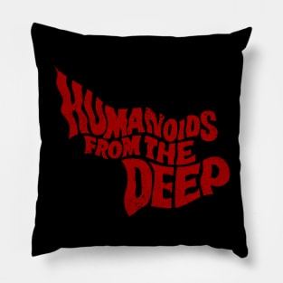 Humanoids From The Deep (1980) (Vintage/Distressed) Pillow